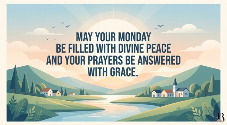 Monday Blessings and Prayers