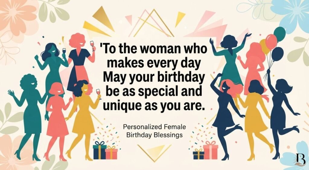 Personalized Female Birthday Blessings for Every Special Woman