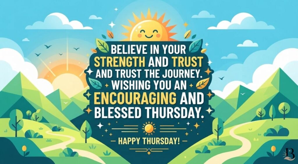 Positive and Encouraging Thursday Blessings