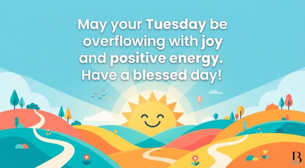Positive and Joyful Tuesday Blessings