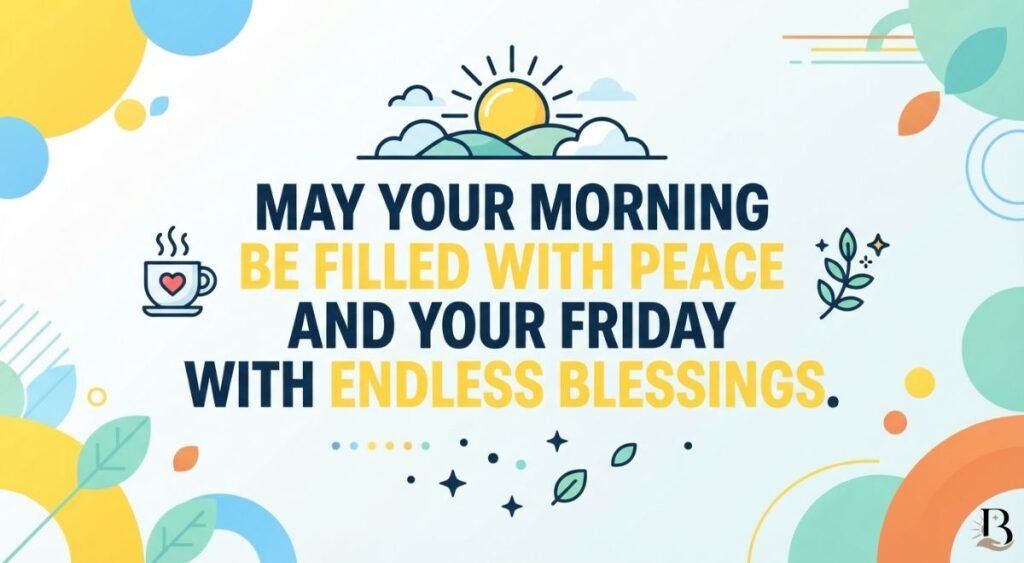 Positive Friday Blessings to Start Your Day