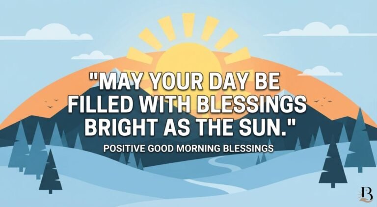 Positive Good Morning Blessings