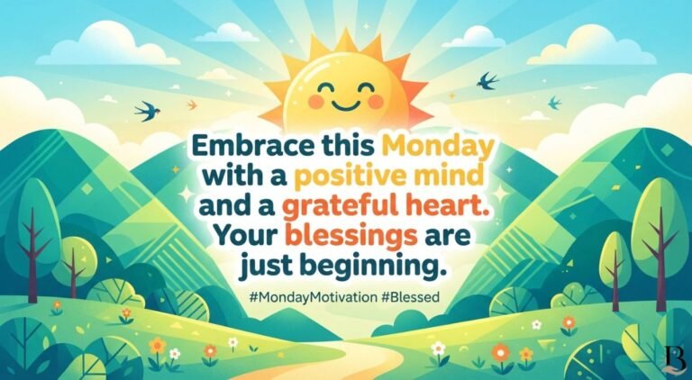 Positive Monday Blessings