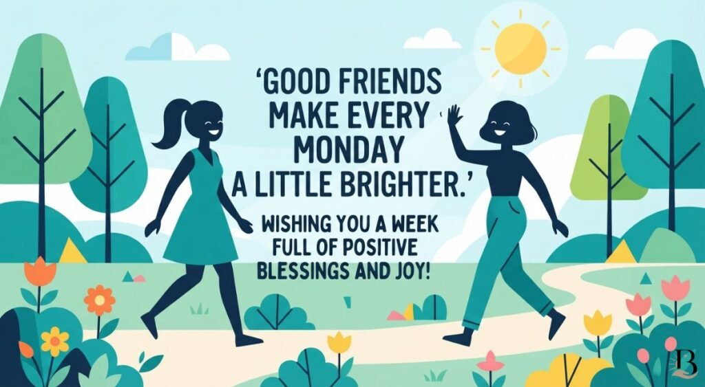 Positive Monday Blessings for Friends