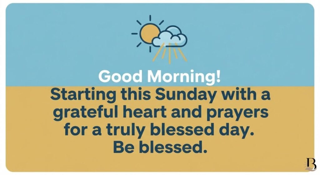 Positive Sunday Blessings and Prayers