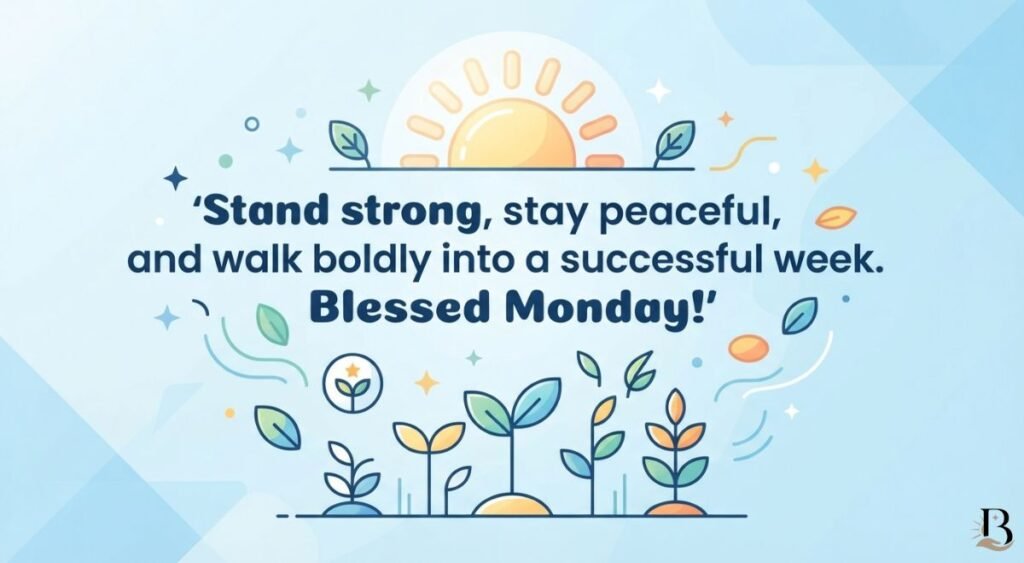 Powerful Monday Blessings for Strength, Peace and Success