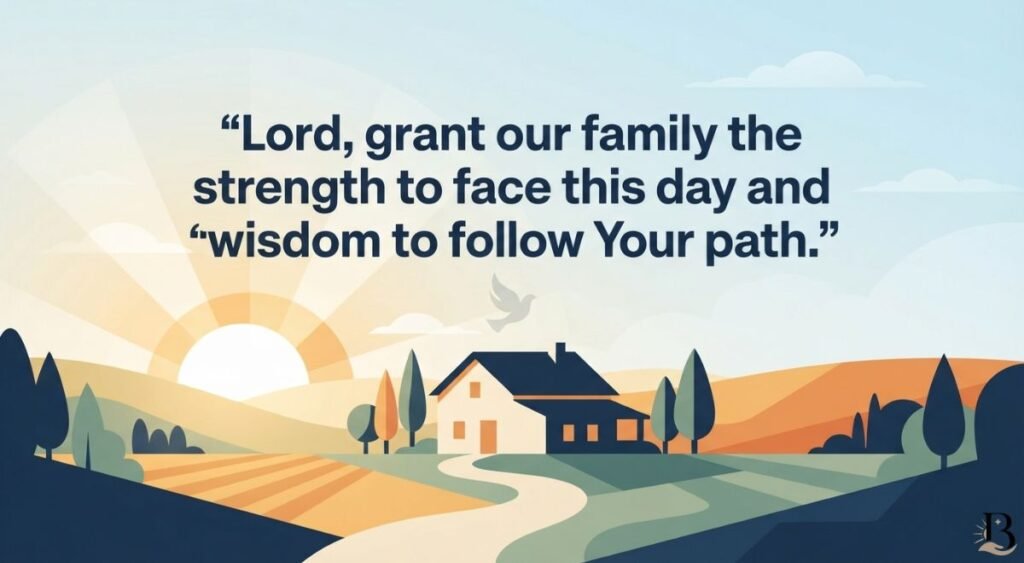 Powerful Morning Prayer for Family Strength and Guidance