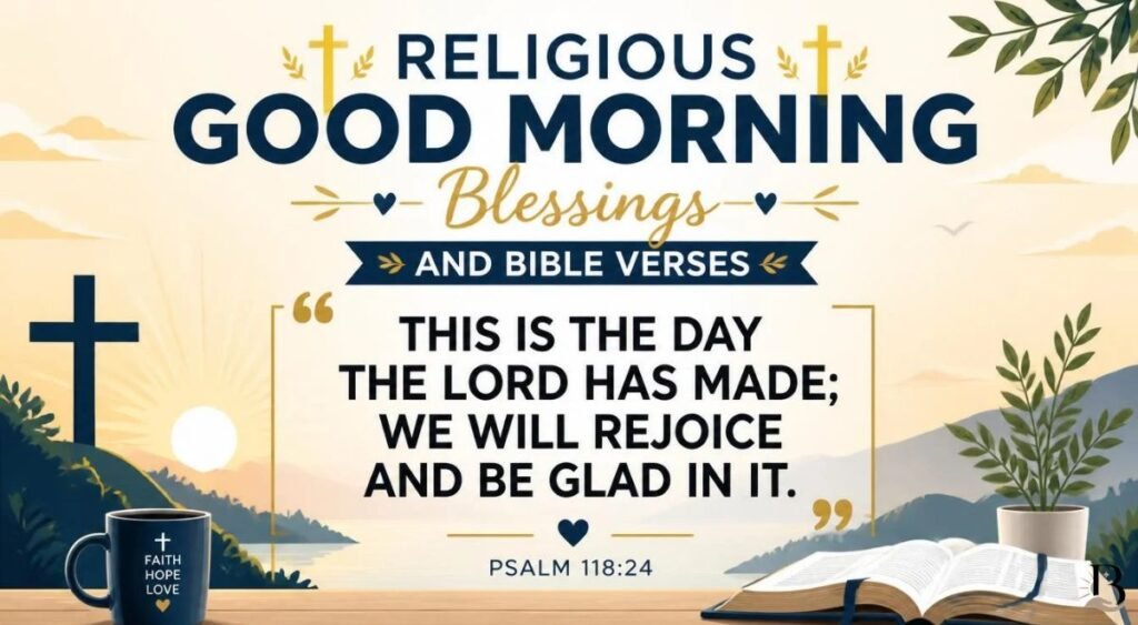 Religious Good Morning Blessings and Bible Verses
