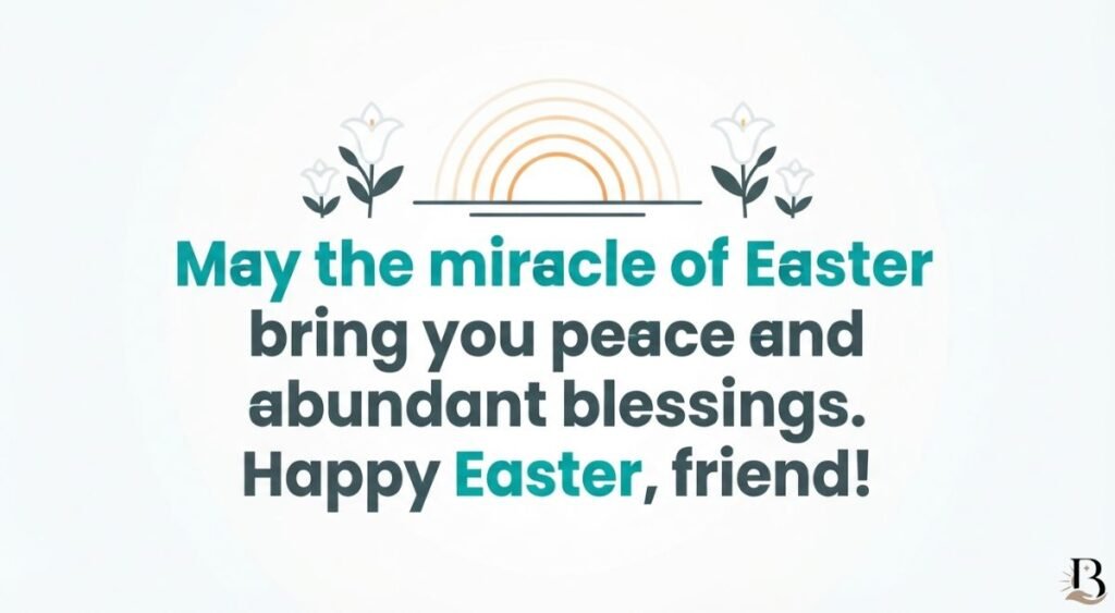 Religious Happy Easter Messages for Friends
