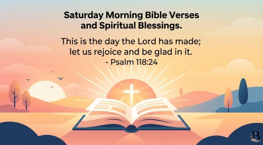 Saturday Morning Bible Verses and Spiritual Blessings