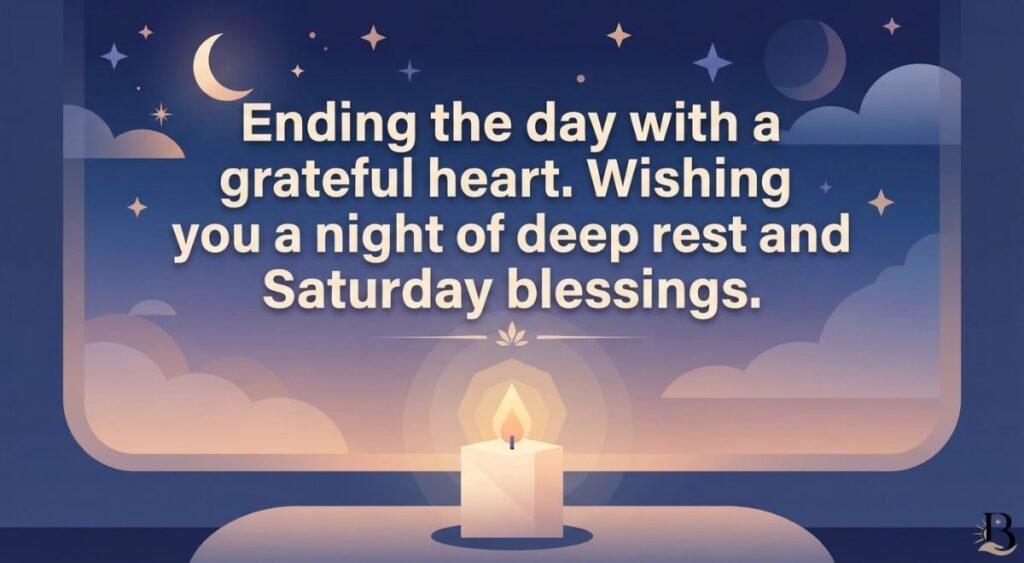 Saturday Night Blessings for Rest and Gratitude