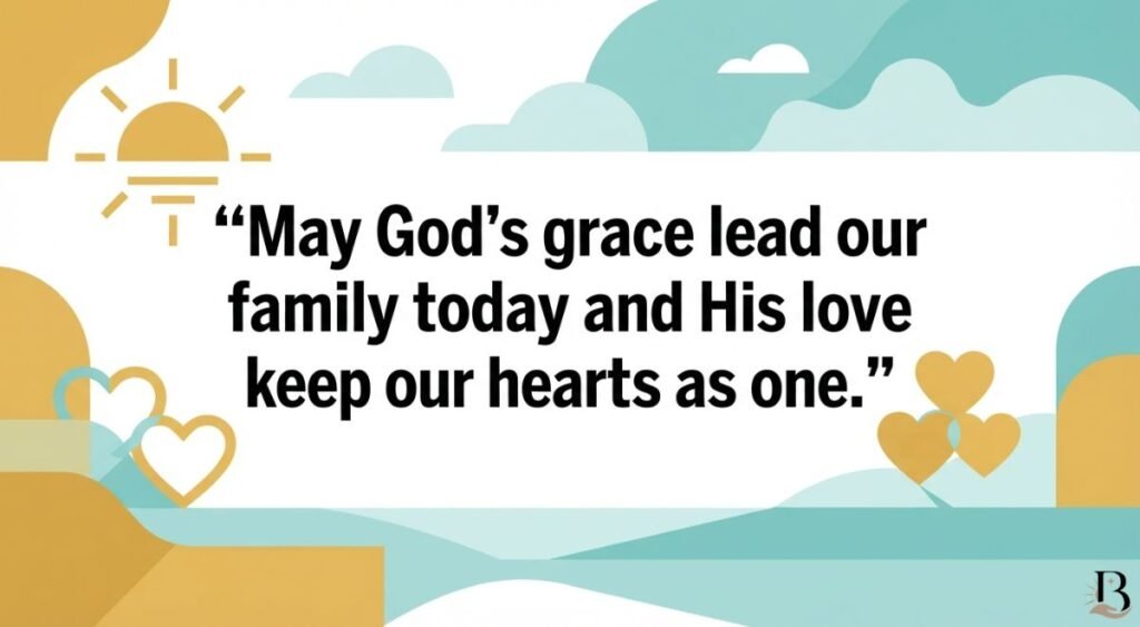 Short Morning Prayer Messages for Family to Share