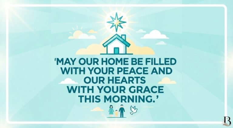 Short Powerful Morning Prayer for Family