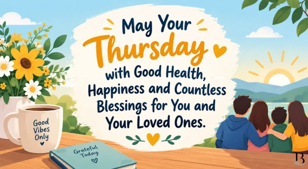 Short Thursday Blessings for Friends and Family