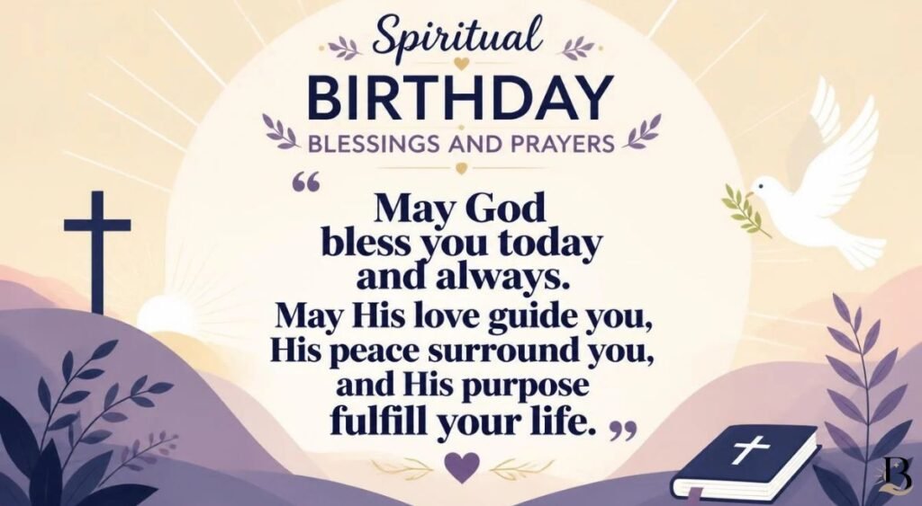 Spiritual Birthday Blessings and Prayers