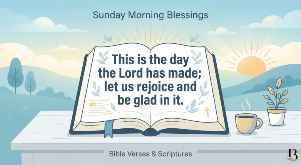 Sunday Morning Blessings Bible Verses & Scriptures