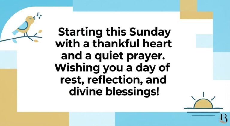 Sunday Prayers and Blessings
