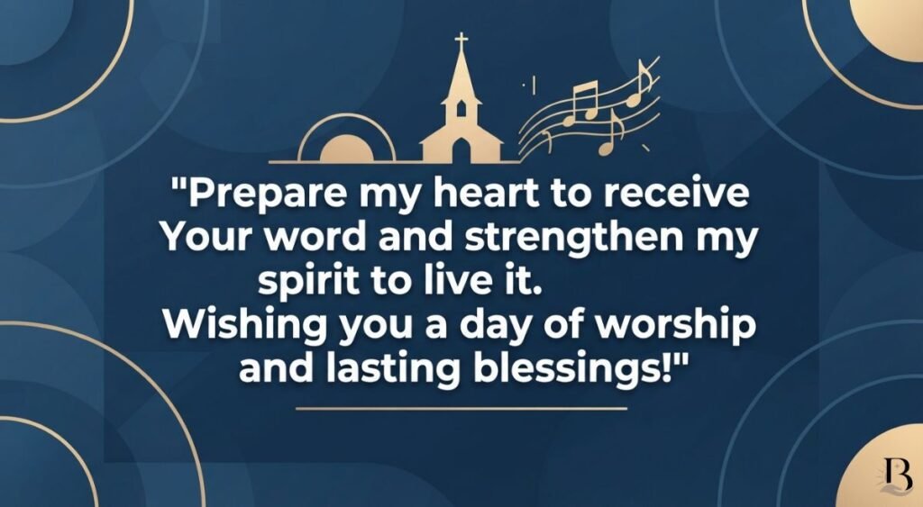 Sunday Prayers Before and After Church Service