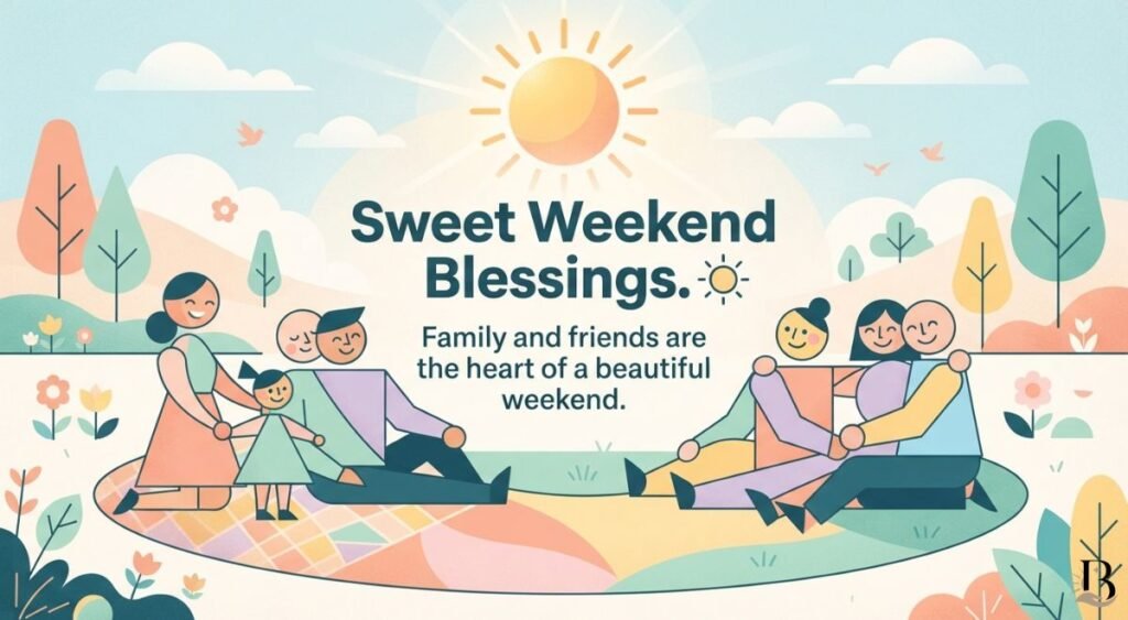 Sweet Weekend Blessings for Friends, Family and Loved Ones