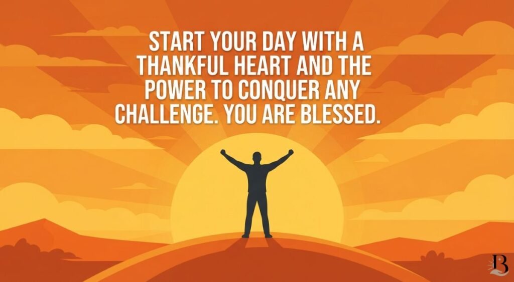 Thankful and Powerful Good Morning Blessings