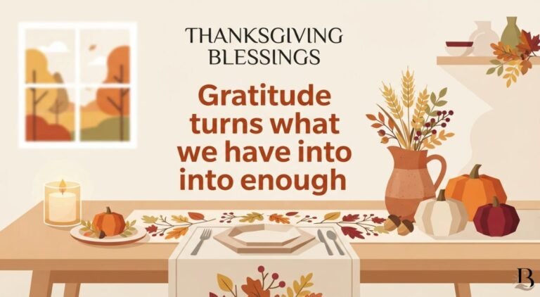 Thanksgiving Blessings