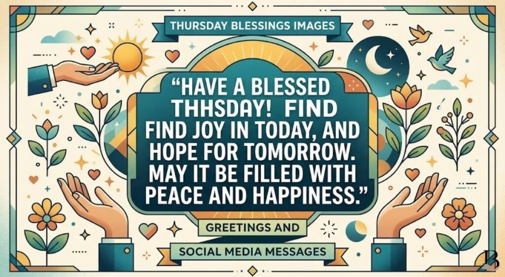 Thursday Blessings Images, Greetings and Social Media Messages