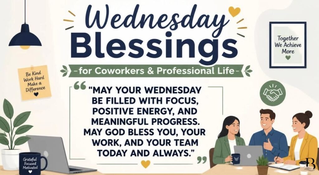 Wednesday Blessings for Coworkers & Professional Life