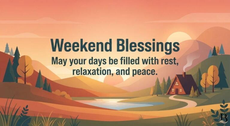 Weekend Blessings