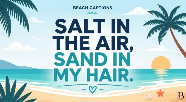 Beach Captions