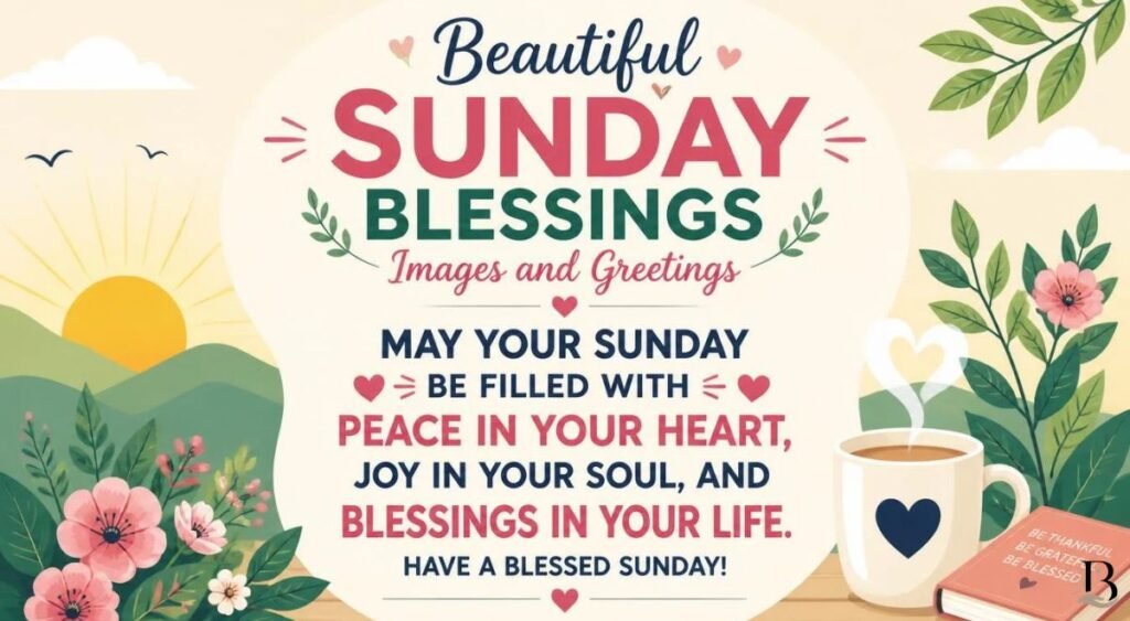 Beautiful Sunday Blessings Images and Greetings