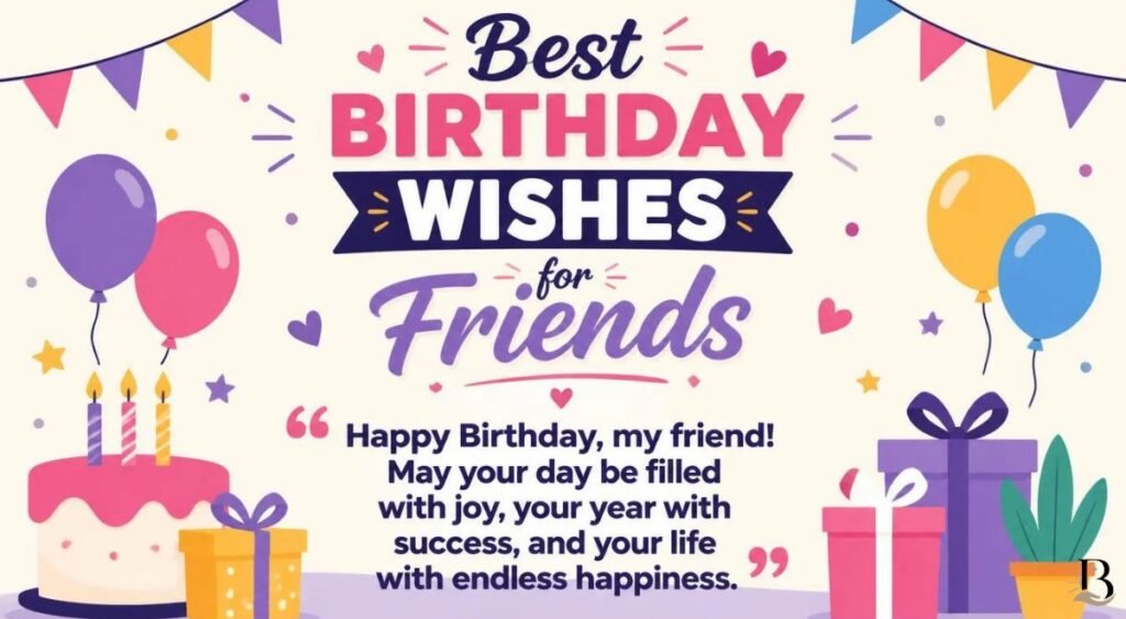 Best Birthday Wishes for Friends