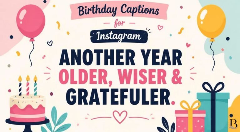 Birthday Captions for Instagram