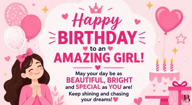 Birthday Wishes for Girl