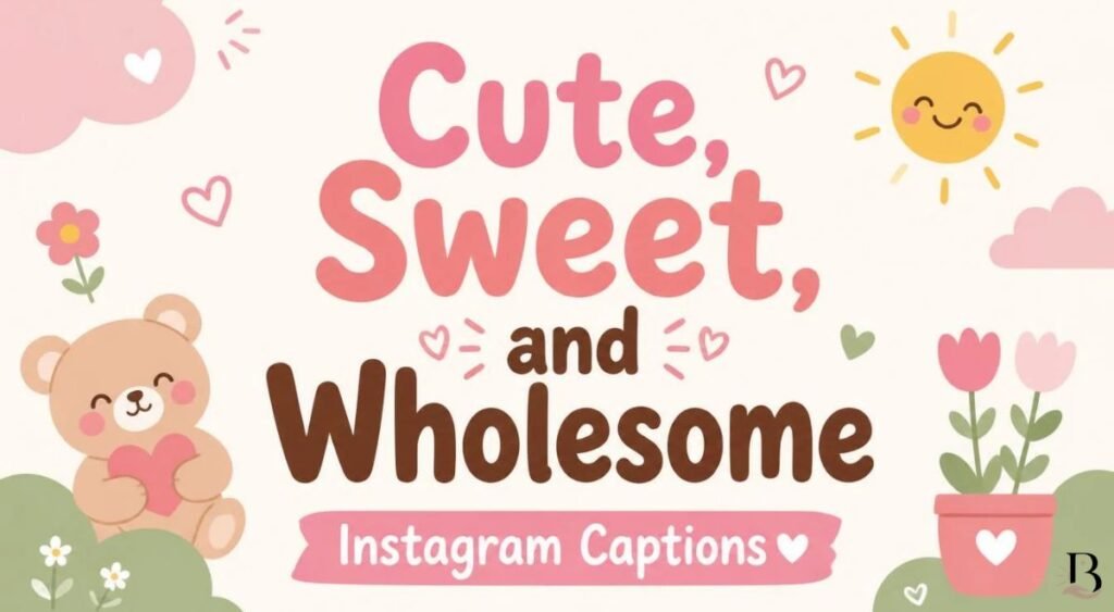 Cute, Sweet, and Wholesome Instagram Captions