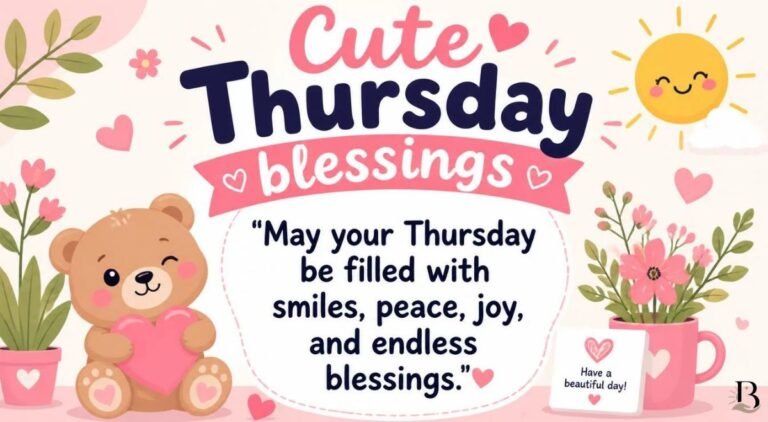 Cute Thursday Blessings