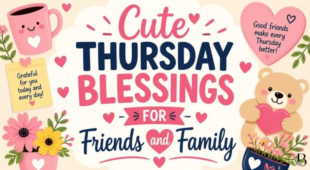 Cute Thursday Blessings for Friends and Family