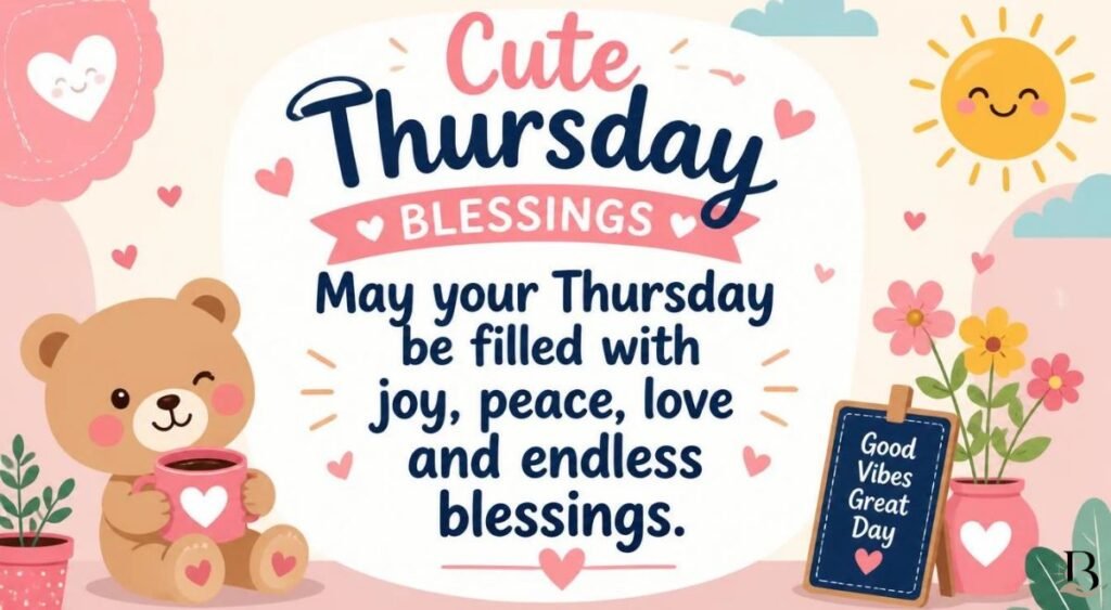 Cute Thursday Blessings, Quotes and Images
