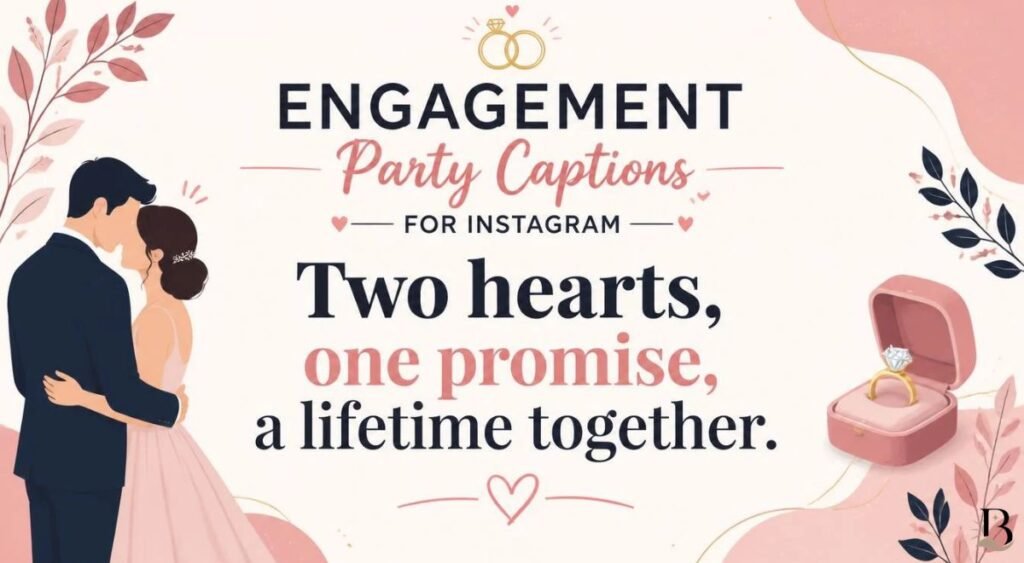 Engagement Party Captions for Instagram