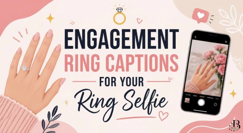 Engagement Ring Captions for Your Ring Selfie