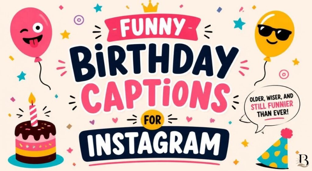 Funny Birthday Captions for Instagram