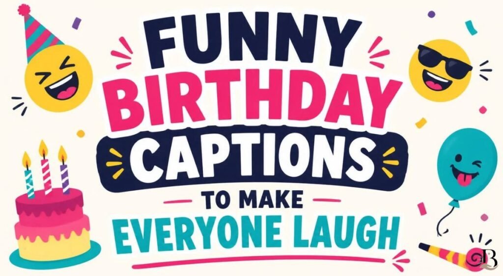 Funny Birthday Captions to Make Everyone Laugh