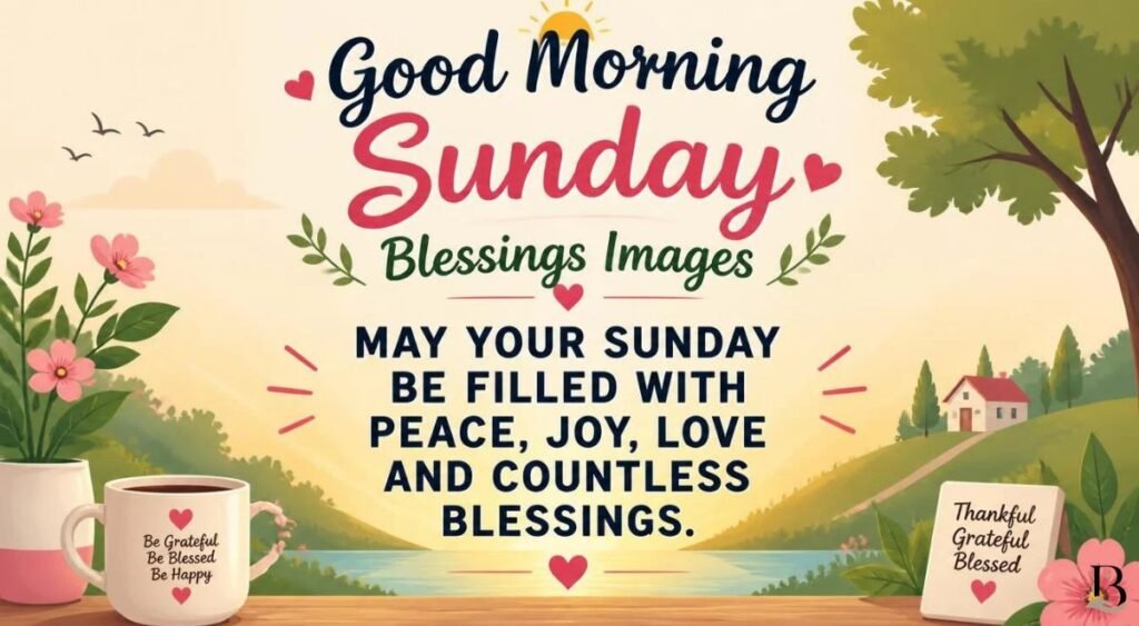 Good Morning Sunday Blessings Images