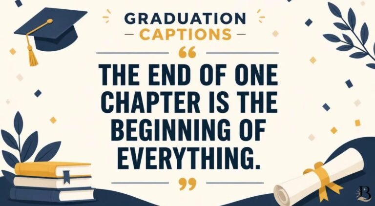 Graduation Captions