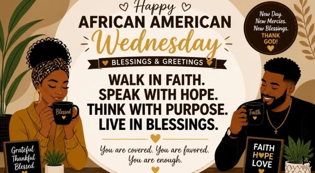 Happy African American Wednesday Blessings & Greetings