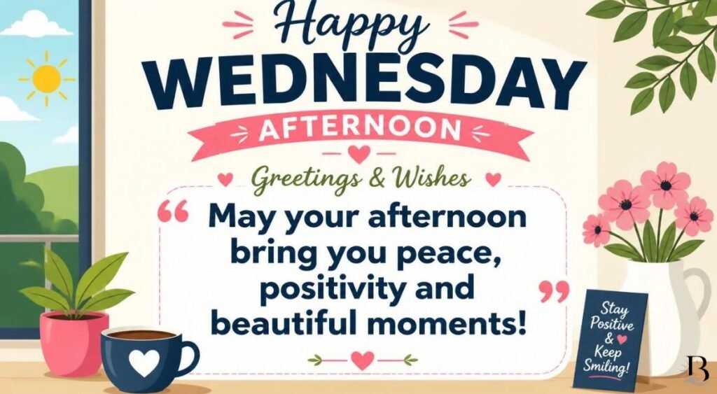 Happy Wednesday Afternoon Greetings & Wishes
