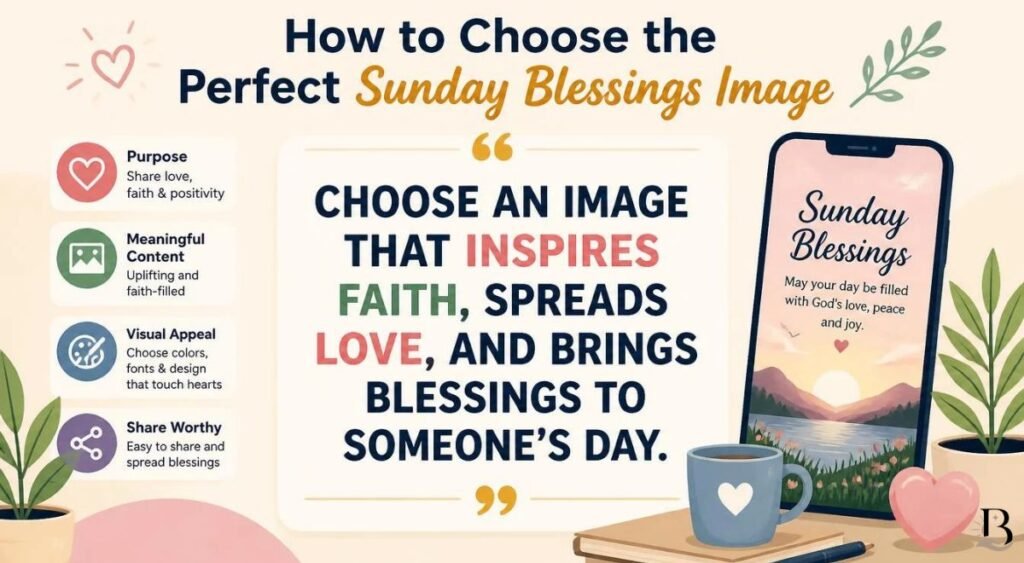 How to Choose the Perfect Sunday Blessings Image