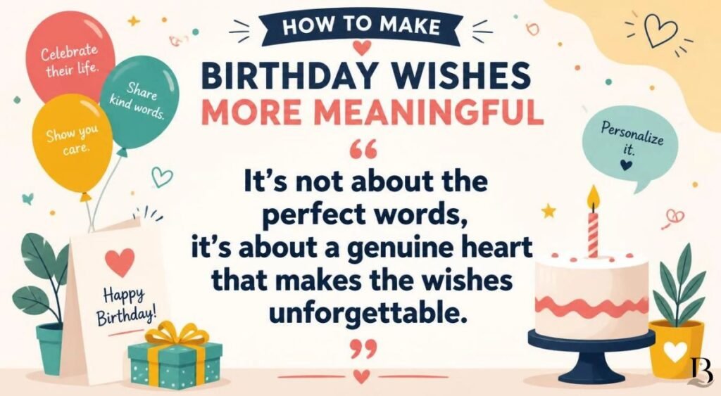 How to Make Birthday Wishes More Meaningful