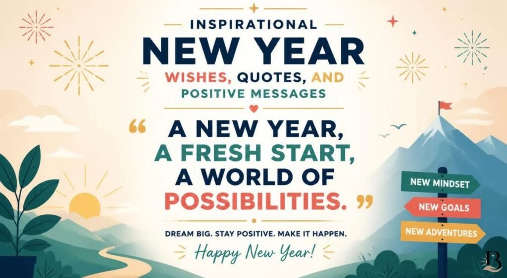Inspirational New Year Wishes, Quotes, and Positive Messages