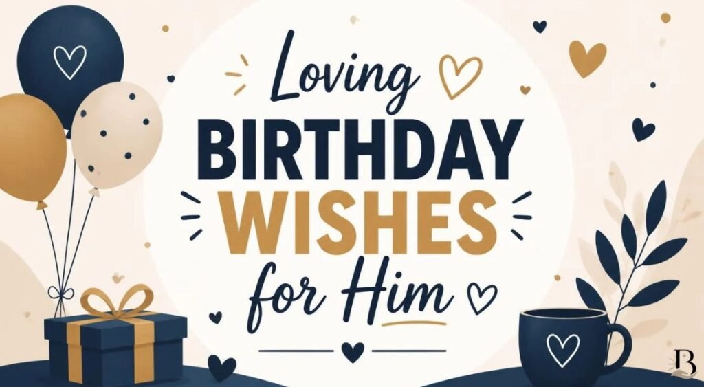 Loving Birthday Wishes for Him