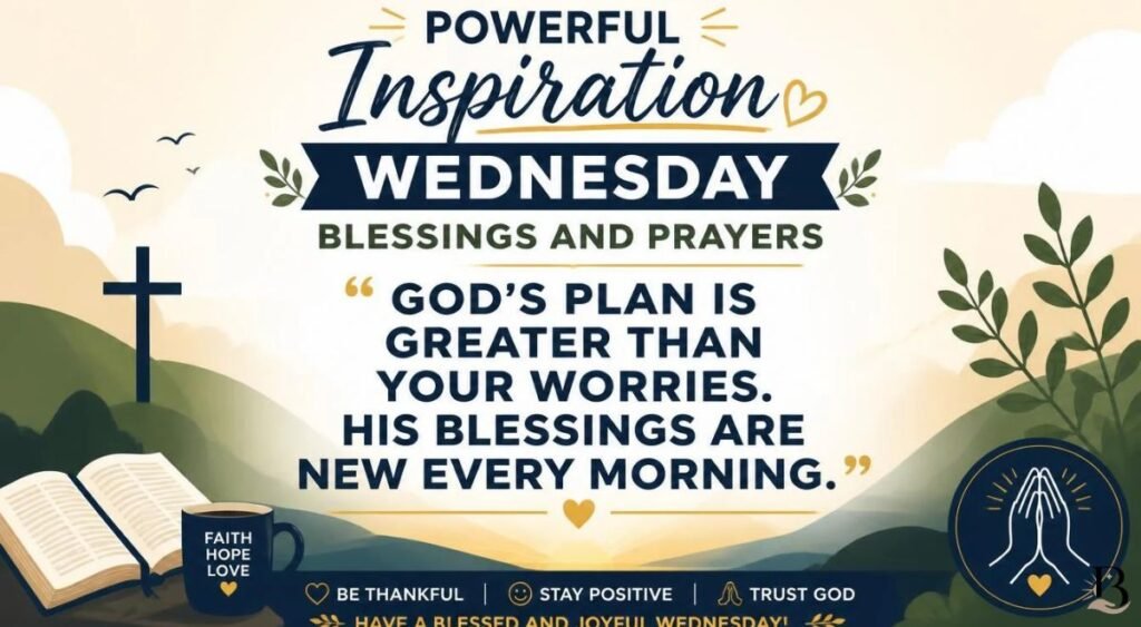Powerful Inspiration Wednesday Blessings and Prayers